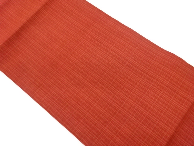 JAPANESE NAGOYA OBI / TSUMUGI / WOVEN GRID